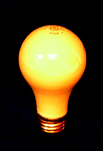 LAMP YELLOW BUG 100W 120V MED BASE 100A/Y/RP - Incandescent